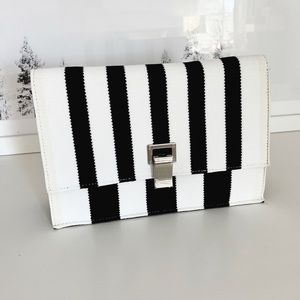Proenza Schouler Small Knit Stripe Lunch Bag